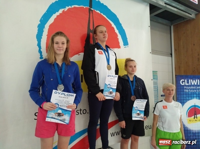 Zdjęcie w galerii na portalu naszraciborz.pl: Pływanie. Medalowe żniwo pływaków Szkoły Mistrzostwa Sportowego wiadomości z regionu