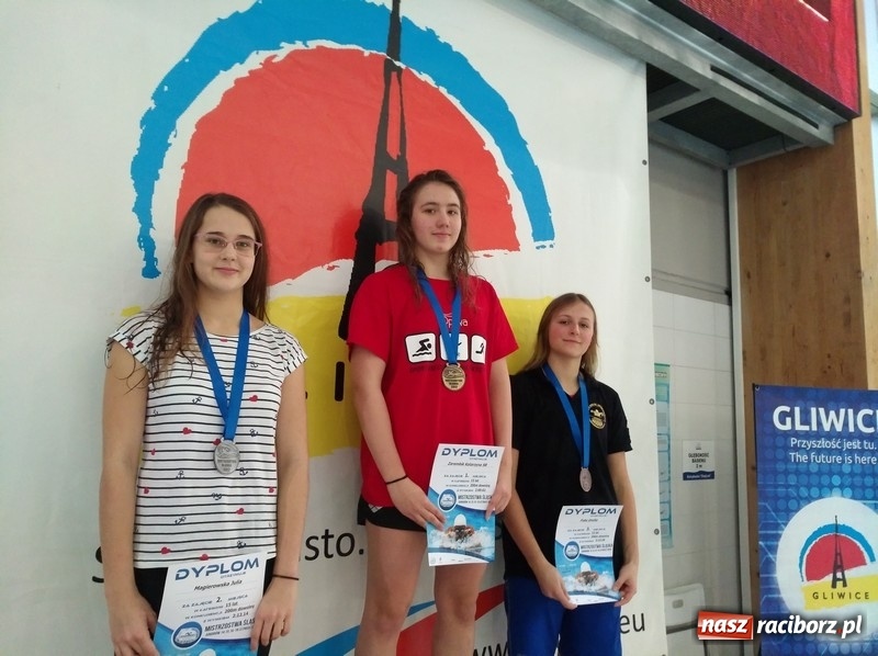 Zdjęcie w galerii na portalu naszraciborz.pl: Pływanie. Medalowe żniwo pływaków Szkoły Mistrzostwa Sportowego wiadomości z regionu