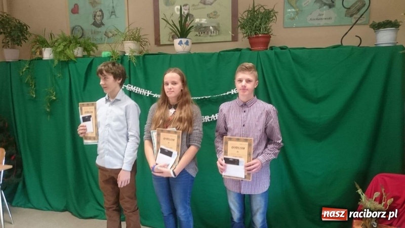 Zdjęcie w galerii na portalu naszraciborz.pl: X Gminny Konkurs Ortograficzny Mistrz Ortografii  wiadomości z regionu
