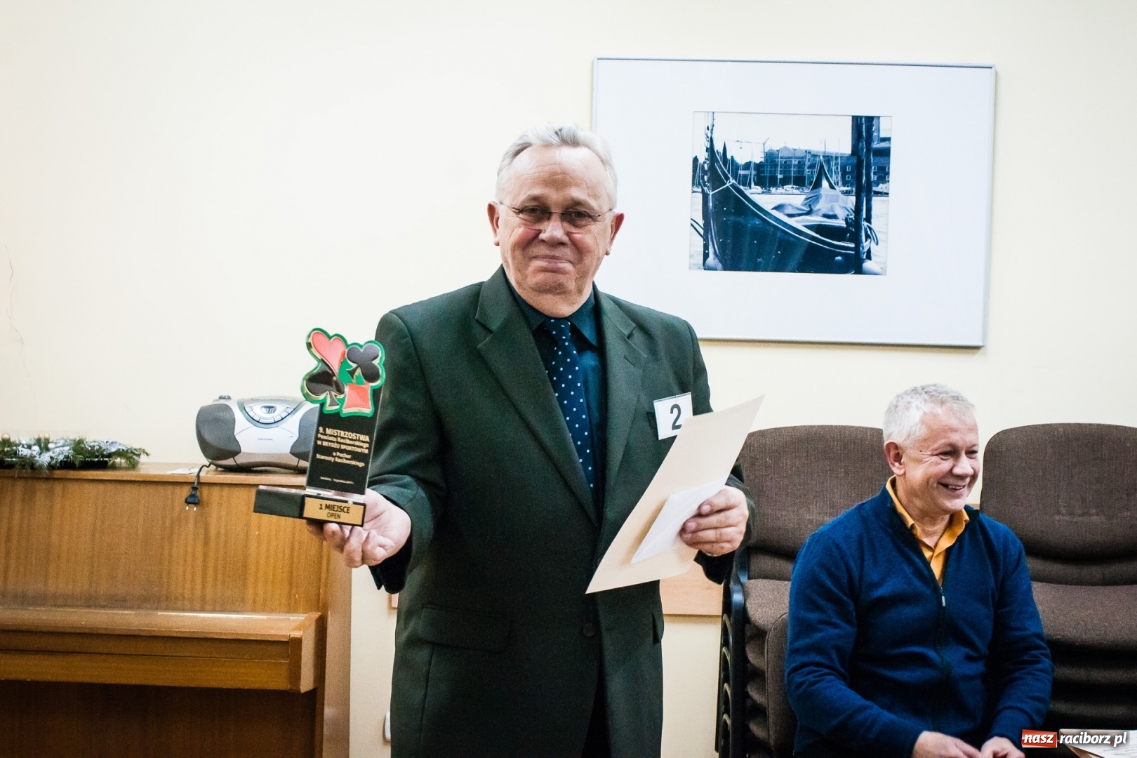 Zdjęcie w galerii na portalu naszraciborz.pl: Andrzej Duda zwycięzcą IX edycji Mistrzostw Powiatu w Brydżu Sportowym wiadomości z regionu