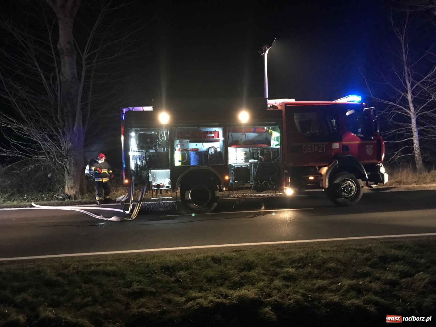 Zdjęcie w galerii na portalu naszraciborz.pl: Prokuratura wszczęła śledztwo w sprawie wypadku drogowego na trasie Racibórz-Babice  wiadomości z regionu