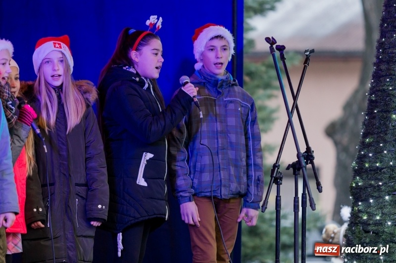 Zdjęcie w galerii na portalu naszraciborz.pl: Boże Narodzenie tuż tuż. Mieszkańcy Krzanowic rozświetlili choinkę na rynku FOTO i WIDEO wiadomości z regionu