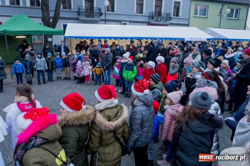 Zdjęcie w galerii na portalu naszraciborz.pl: Boże Narodzenie tuż tuż. Mieszkańcy Krzanowic rozświetlili choinkę na rynku FOTO i WIDEO wiadomości z regionu