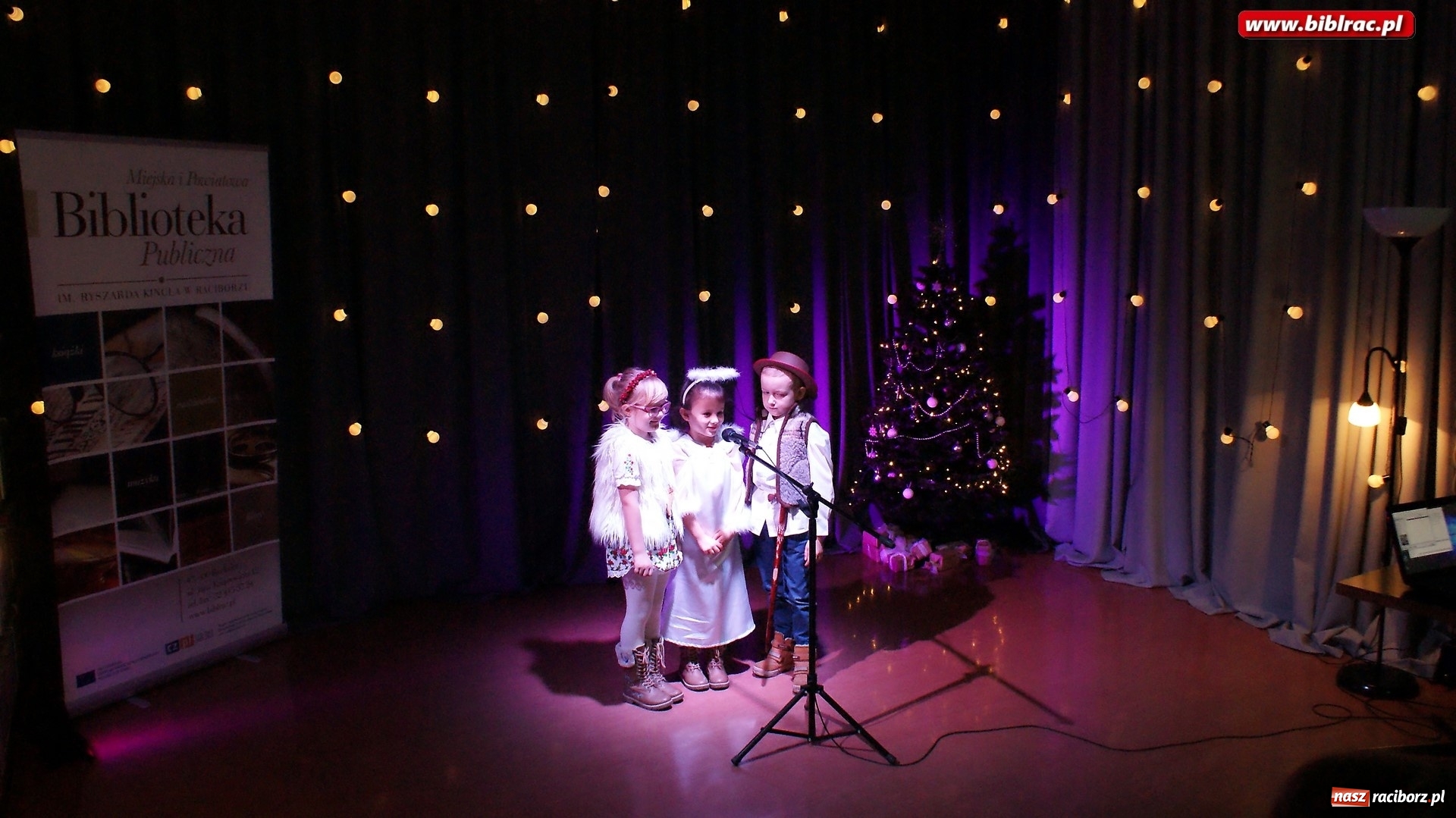 Zdjęcie w galerii na portalu naszraciborz.pl: XVI Międzyprzedszkolny Przegląd Kolęd w bibliotece wiadomości z regionu