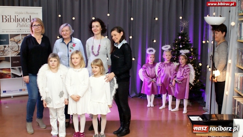 Zdjęcie w galerii na portalu naszraciborz.pl: XVI Międzyprzedszkolny Przegląd Kolęd w bibliotece wiadomości z regionu