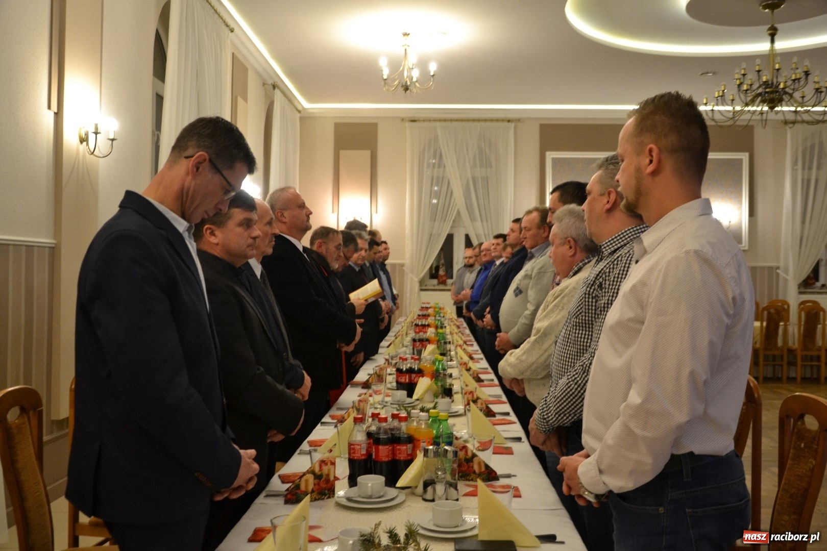 Zdjęcie w galerii na portalu naszraciborz.pl: Spotkanie opłatkowe strażaków gminy Krzyżanowice wiadomości z regionu