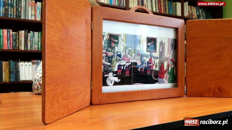 Zdjęcie w galerii na portalu naszraciborz.pl: Boże Narodzenie Krowy Zosi w bibliotece ZSP nr 3 wiadomości z regionu