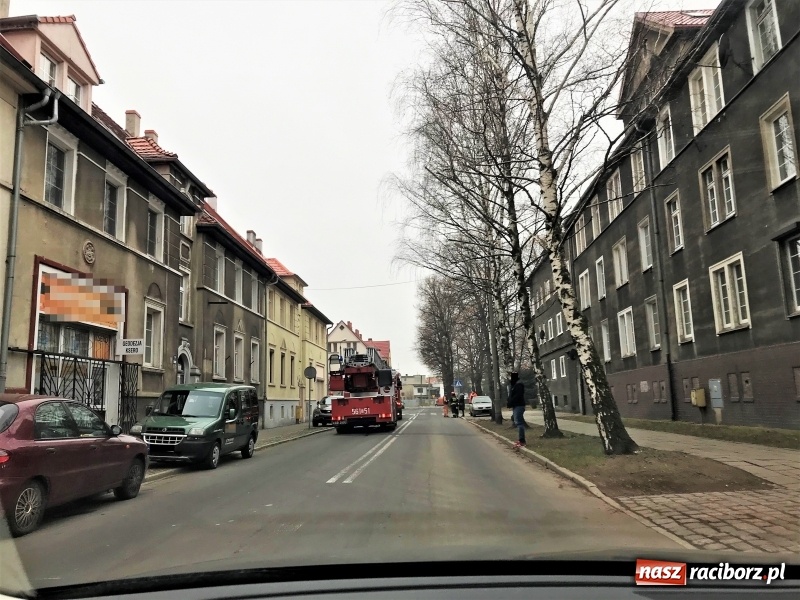 Zdjęcie w galerii na portalu naszraciborz.pl: Akcja strażaków na Stalmacha. Z poddasza wydobywał się dym wiadomości z regionu