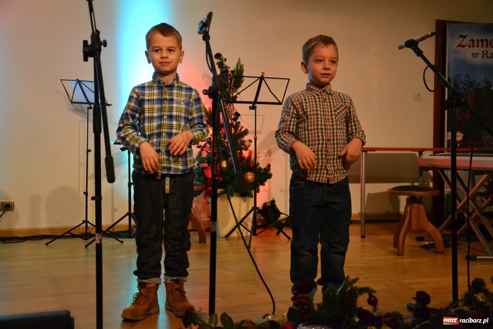 Zdjęcie w galerii na portalu naszraciborz.pl: Koncert kolędowy na Zamku Piastowskim wiadomości z regionu