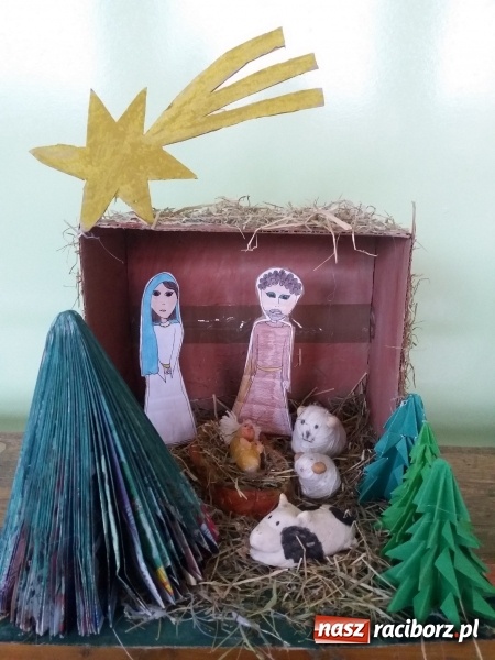 Zdjęcie w galerii na portalu naszraciborz.pl: Międzyszkolny Konkurs Plastyczny Rodzinna Szopka Bożonarodzeniowa  wiadomości z regionu