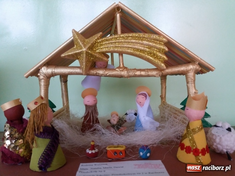Zdjęcie w galerii na portalu naszraciborz.pl: Międzyszkolny Konkurs Plastyczny Rodzinna Szopka Bożonarodzeniowa  wiadomości z regionu