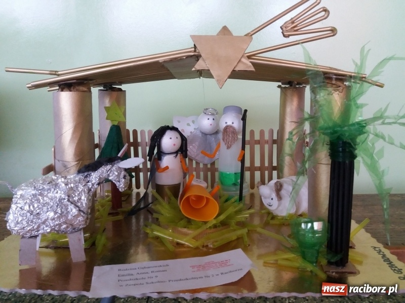 Zdjęcie w galerii na portalu naszraciborz.pl: Międzyszkolny Konkurs Plastyczny Rodzinna Szopka Bożonarodzeniowa  wiadomości z regionu