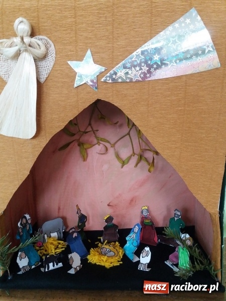 Zdjęcie w galerii na portalu naszraciborz.pl: Międzyszkolny Konkurs Plastyczny Rodzinna Szopka Bożonarodzeniowa  wiadomości z regionu