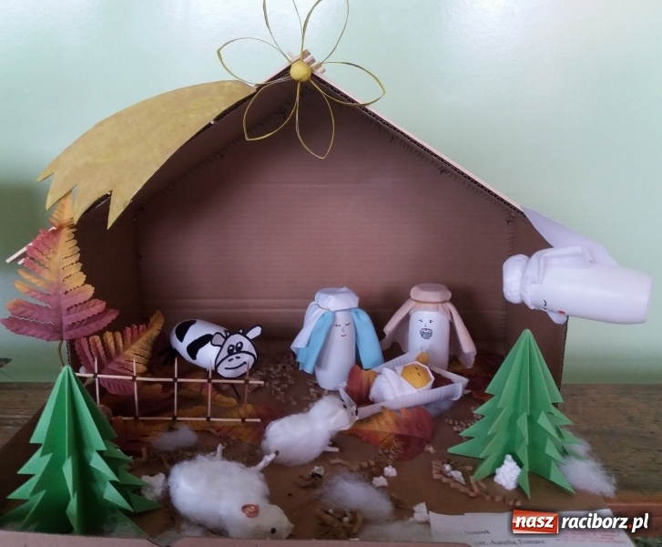 Zdjęcie w galerii na portalu naszraciborz.pl: Międzyszkolny Konkurs Plastyczny Rodzinna Szopka Bożonarodzeniowa  wiadomości z regionu
