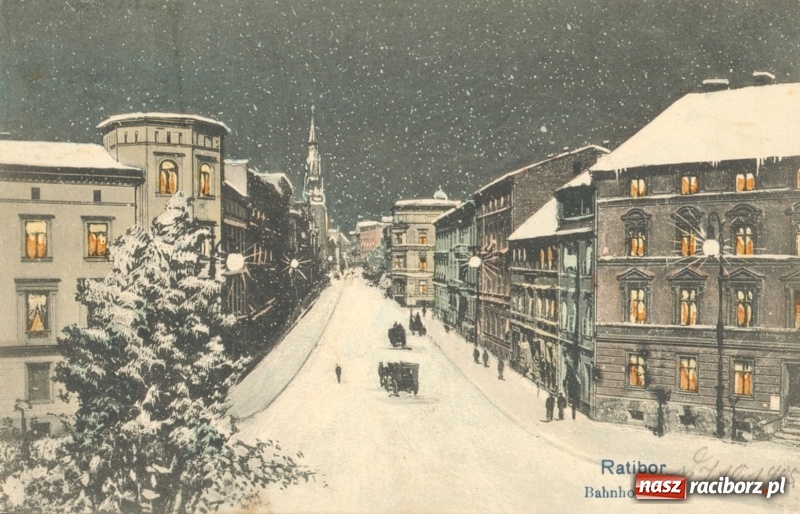 Zdjęcie w galerii na portalu naszraciborz.pl: Dawny Racibórz w zimowej scenerii  wiadomości z regionu