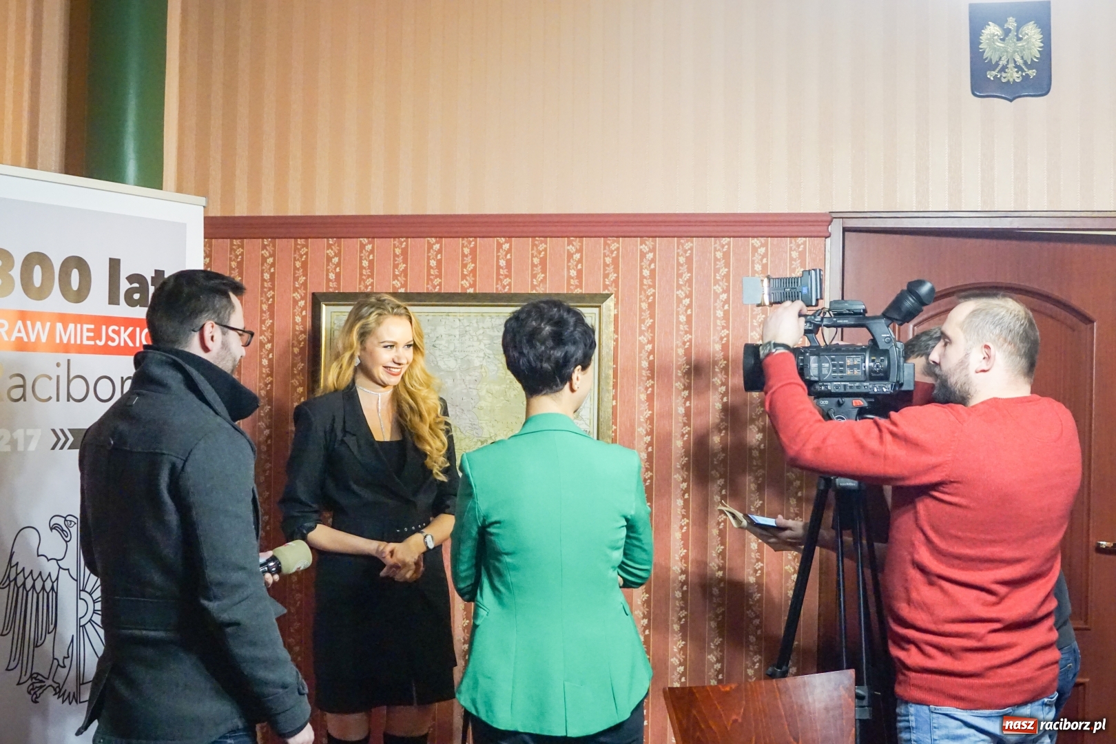 Zdjęcie w galerii na portalu naszraciborz.pl: Kandydatka do tytułu Miss Intercontinental gościem w raciborskim ratuszu  wiadomości z regionu