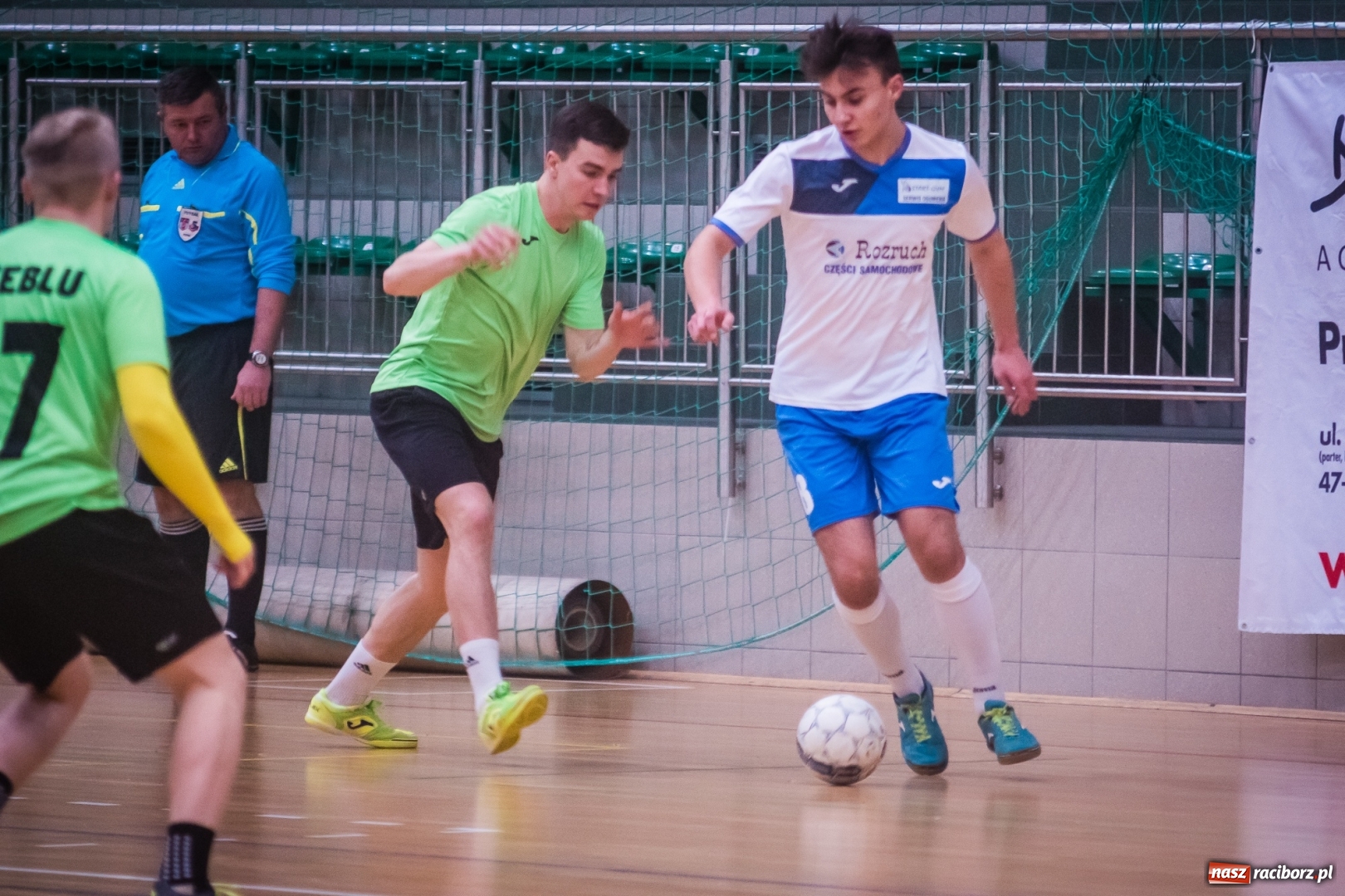 Zdjęcie w galerii na portalu naszraciborz.pl: Sobotni maraton z HLPN w Arenie Rafako wiadomości z regionu