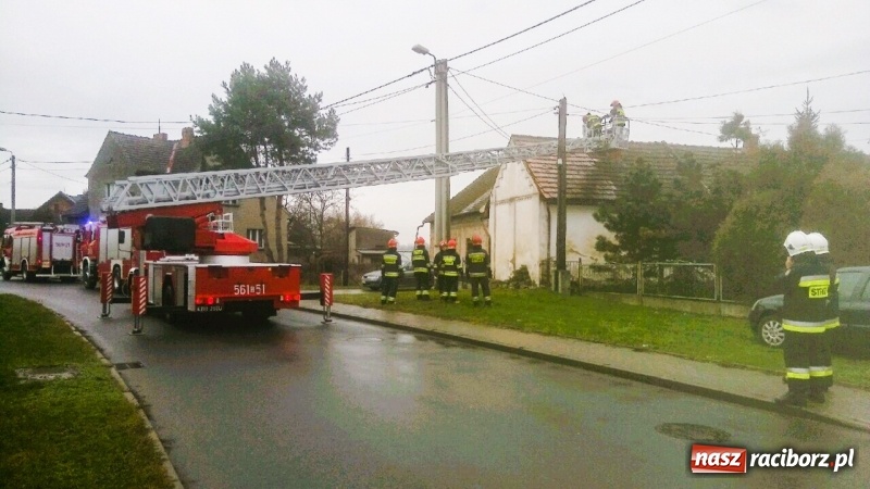 Zdjęcie w galerii na portalu naszraciborz.pl: Ewakuacja supermarketu, dachowanie i pożar świątecznych ozdób na Długiej  wiadomości z regionu
