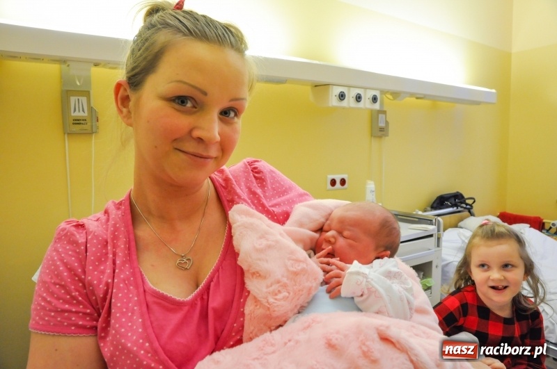 Zdjęcie w galerii na portalu naszraciborz.pl: Pierwszy tegoroczny poród na Śląsku odbył się w Raciborzu. Na świat przyszła Paulinka wiadomości z regionu