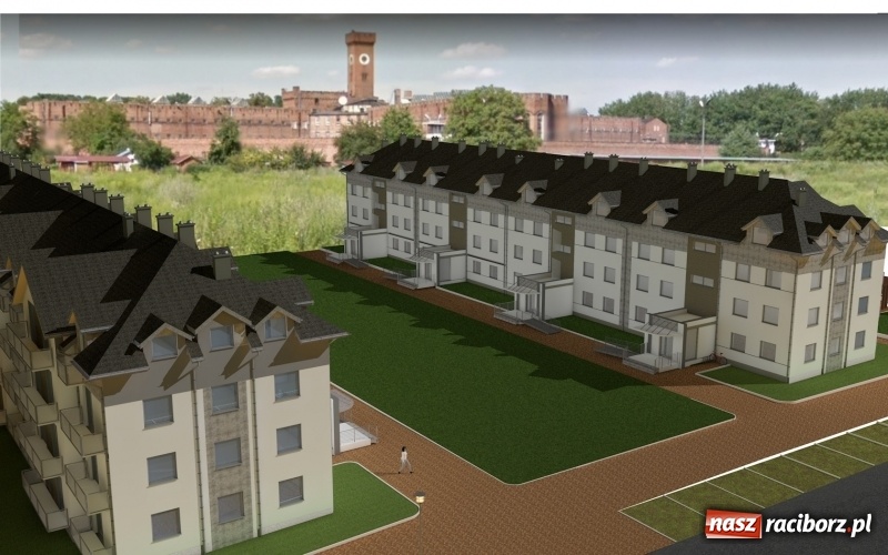 Zdjęcie w galerii na portalu naszraciborz.pl: Osiedle na Łąkowej z dofinansowaniem z Banku Gospodarstwa Krajowego  wiadomości z regionu