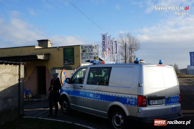 Zdjęcie w galerii na portalu naszraciborz.pl: Raciborscy policjanci i pracownicy komendy zaangażowali się w zbiórkę dla schroniska wiadomości z regionu