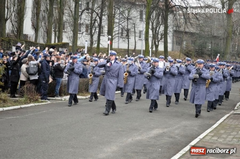Zdjęcie w galerii na portalu naszraciborz.pl: Śląski garnizon policji ma 217 nowych stróżów prawa wiadomości z regionu