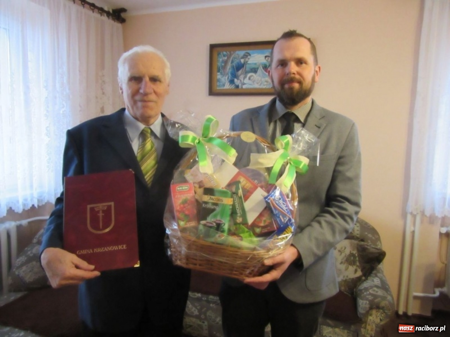 Zdjęcie w galerii na portalu naszraciborz.pl: Jubileusz strażaka z Pietraszyna wiadomości z regionu
