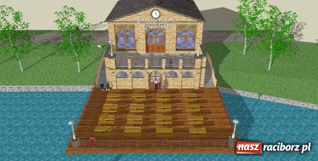 Zdjęcie w galerii na portalu naszraciborz.pl: Rybaczówka ożywi Park Roth wiadomości z regionu