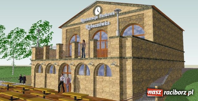 Zdjęcie w galerii na portalu naszraciborz.pl: Rybaczówka ożywi Park Roth wiadomości z regionu