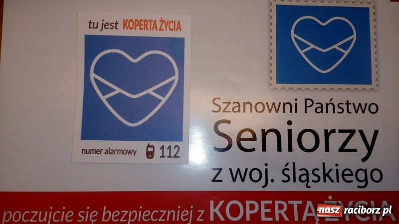 Zdjęcie w galerii na portalu naszraciborz.pl: Koperta życia na Dzień Babci i Dziadka w raciborskim magistracie wiadomości z regionu