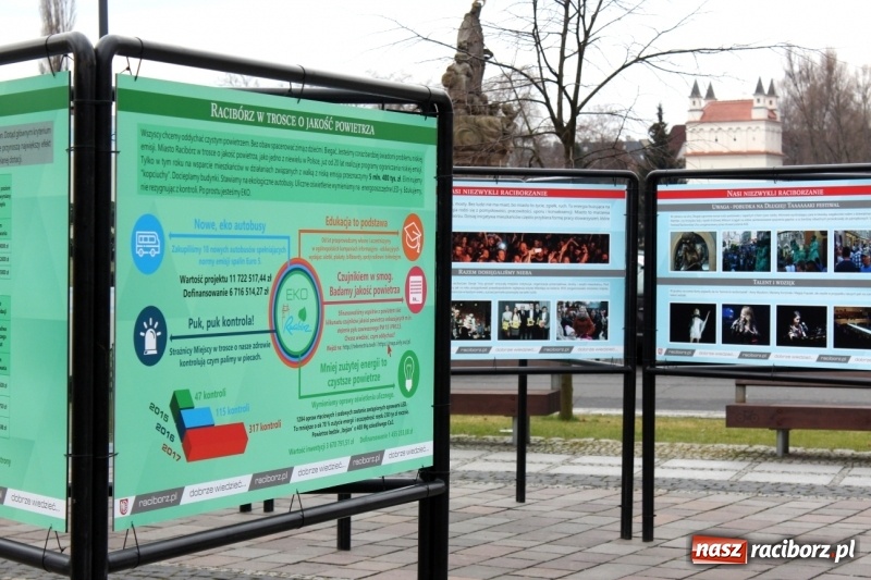 Zdjęcie w galerii na portalu naszraciborz.pl: Ratusz chwali się osiągnięciami w plenerze. Galeria zdjęć na Skwerze Pieczki  wiadomości z regionu
