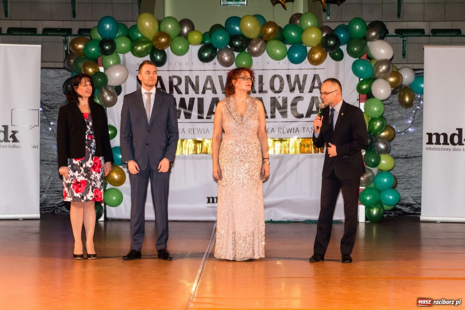 Zdjęcie w galerii na portalu naszraciborz.pl: XII Karnawałowa Rewia Tańca w Arenie Rafako wiadomości z regionu