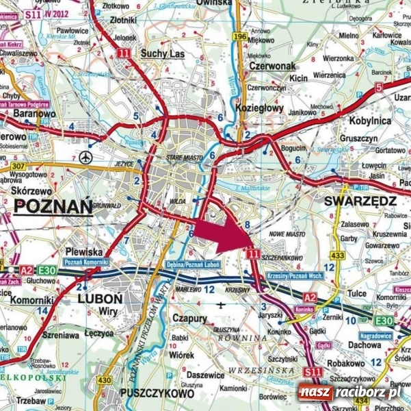 Zdjęcie w galerii na portalu naszraciborz.pl: Racibórz promuje się na billboardach w największych miastach w Polsce wiadomości z regionu