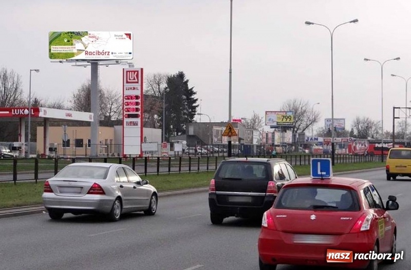 Zdjęcie w galerii na portalu naszraciborz.pl: Racibórz promuje się na billboardach w największych miastach w Polsce wiadomości z regionu