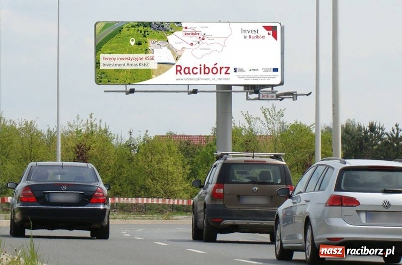 Zdjęcie w galerii na portalu naszraciborz.pl: Racibórz promuje się na billboardach w największych miastach w Polsce wiadomości z regionu