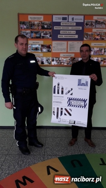 Zdjęcie w galerii na portalu naszraciborz.pl: Raciborscy dzielnicowi bliżej szkoły wiadomości z regionu