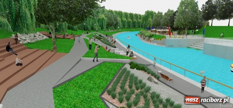 Zdjęcie w galerii na portalu naszraciborz.pl: Miasto wybrało wykonawcę projektu zagospodarowania lewego brzegu Odry wiadomości z regionu