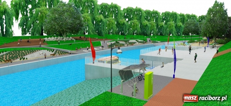 Zdjęcie w galerii na portalu naszraciborz.pl: Miasto wybrało wykonawcę projektu zagospodarowania lewego brzegu Odry wiadomości z regionu