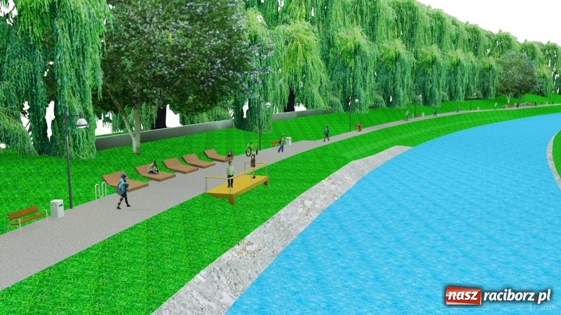 Zdjęcie w galerii na portalu naszraciborz.pl: Miasto wybrało wykonawcę projektu zagospodarowania lewego brzegu Odry wiadomości z regionu