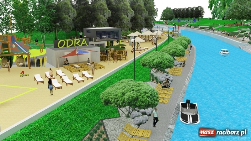 Zdjęcie w galerii na portalu naszraciborz.pl: Miasto wybrało wykonawcę projektu zagospodarowania lewego brzegu Odry wiadomości z regionu