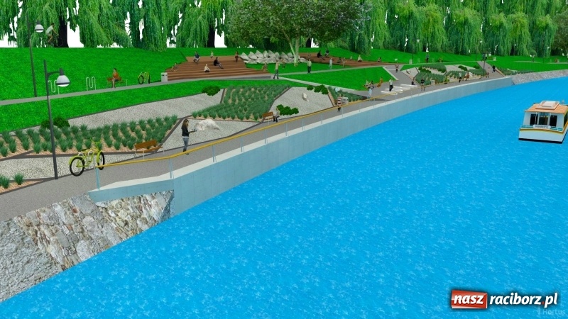 Zdjęcie w galerii na portalu naszraciborz.pl: Miasto wybrało wykonawcę projektu zagospodarowania lewego brzegu Odry wiadomości z regionu