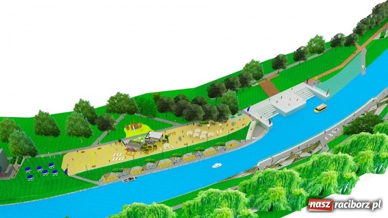 Zdjęcie w galerii na portalu naszraciborz.pl: Miasto wybrało wykonawcę projektu zagospodarowania lewego brzegu Odry wiadomości z regionu