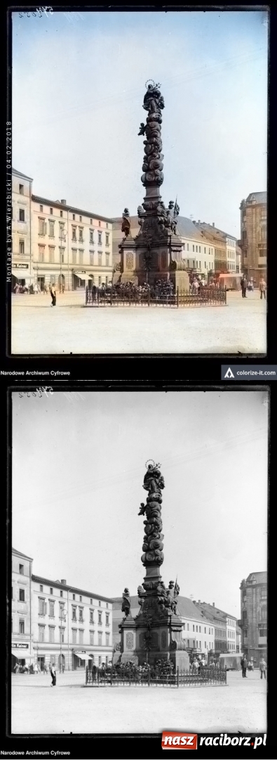 Zdjęcie w galerii na portalu naszraciborz.pl: Fotografie starego Raciborza w kolorze  wiadomości z regionu