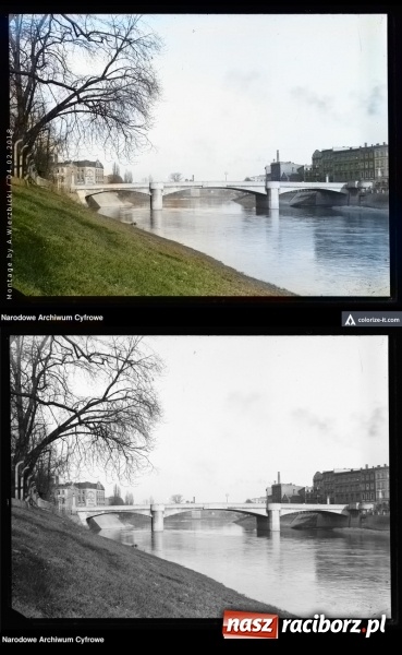 Zdjęcie w galerii na portalu naszraciborz.pl: Fotografie starego Raciborza w kolorze  wiadomości z regionu