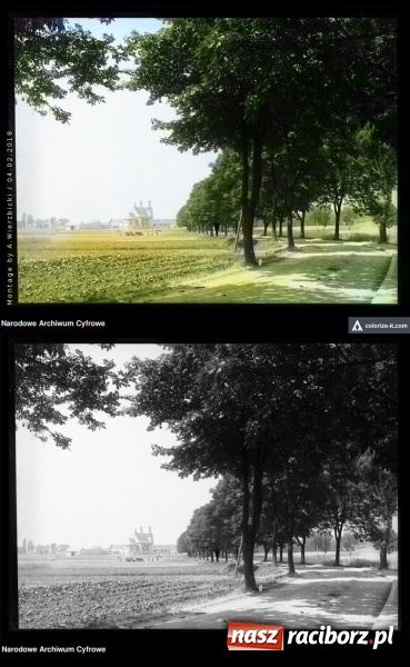 Zdjęcie w galerii na portalu naszraciborz.pl: Fotografie starego Raciborza w kolorze  wiadomości z regionu