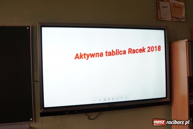 Zdjęcie w galerii na portalu naszraciborz.pl: Tablice interaktywne w raciborskich szkołach wiadomości z regionu