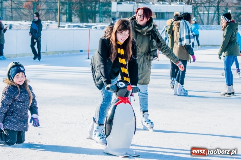 Zdjęcie w galerii na portalu naszraciborz.pl: Zawody łyżwiarskie na lodowisku Piastor wiadomości z regionu