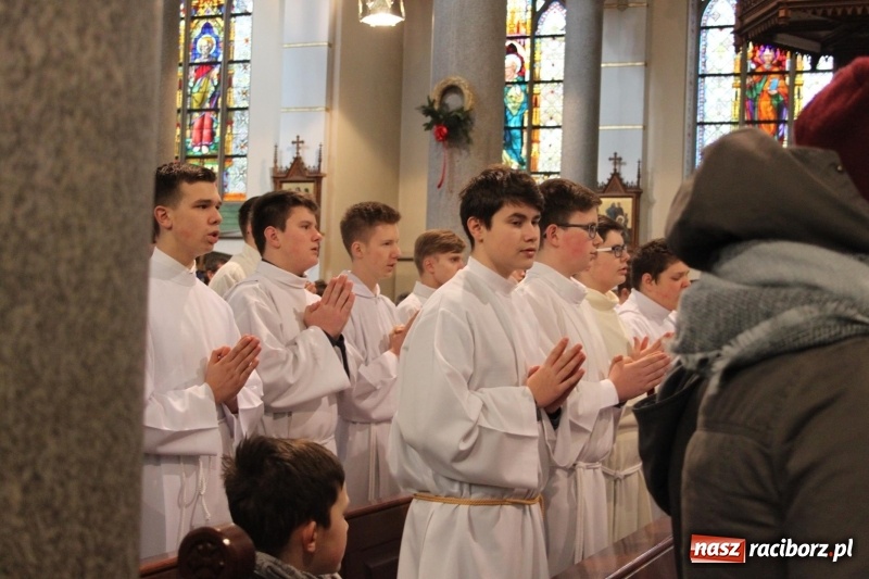 Zdjęcie w galerii na portalu naszraciborz.pl: Ministranci z powiatu raciborskiego przyjęli funkcję lektora  wiadomości z regionu