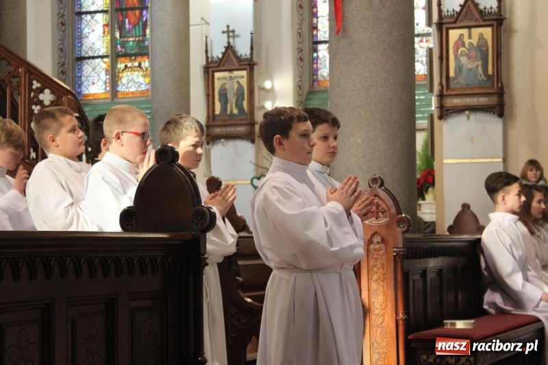 Zdjęcie w galerii na portalu naszraciborz.pl: Ministranci z powiatu raciborskiego przyjęli funkcję lektora  wiadomości z regionu