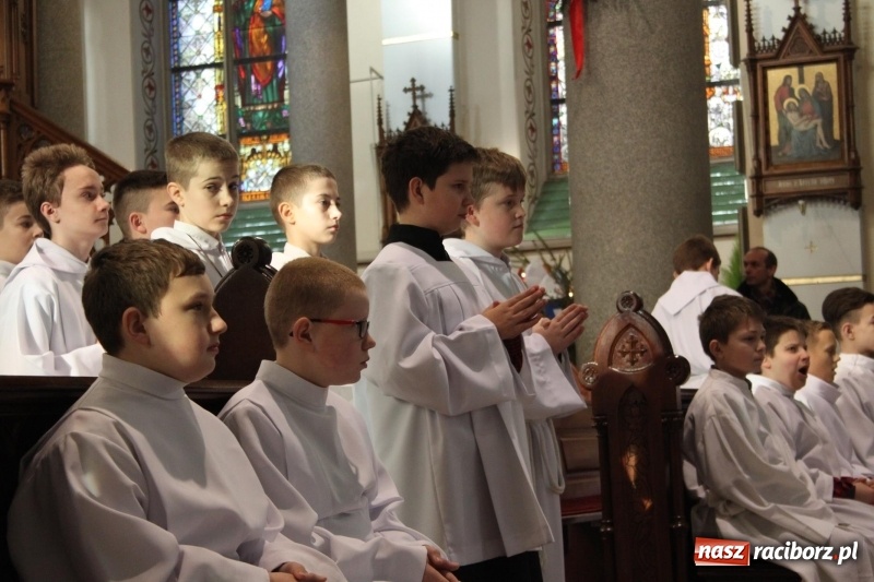 Zdjęcie w galerii na portalu naszraciborz.pl: Ministranci z powiatu raciborskiego przyjęli funkcję lektora  wiadomości z regionu